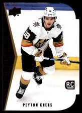 Peyton Krebs 2020 Upper Deck Die Cut Rookie Red Card  #RDT-13