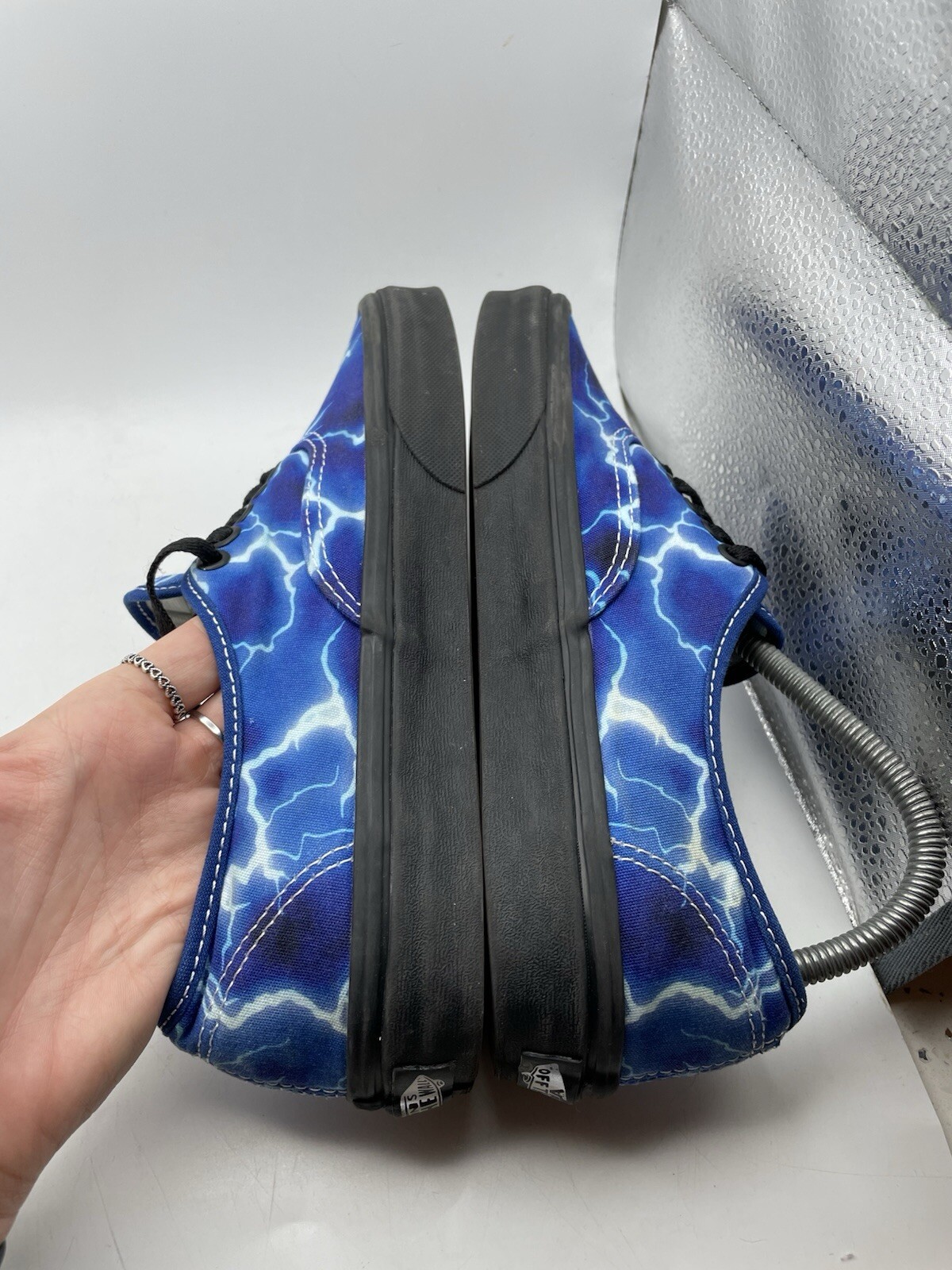 Vans Authentic,  Lightning Black/Blue VN0A5HZS9FT… - image 8