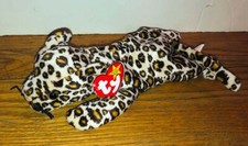 Vintage Ty Beanie Baby Freckles Leopard 1996 Plush Stuffed Animal NWT