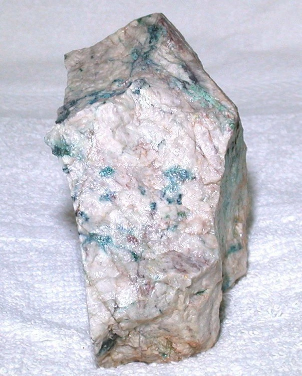 2 libras 12,9 OZ 1274 gr telaraña azurita en cuarzo Arizona cabujón áspero US132 Foto 4 de 4