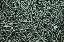(800) Phillips Flat Head #10 x 1-1/4" Wood Screw Zinc Plated