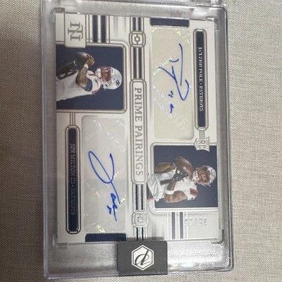Panini 2024 National Treasures Prime Pairings Polk/Milton III Auto 19/25 #RPP-NE