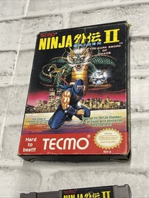Ninja Gaiden II: The Dark Sword of Chaos (Nintendo NES) CIB Complete Tested VGC