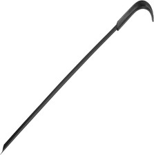 Vive Extra Long Handled Shoe Horn 31.5 Inches - Metal Shoehorn for Men