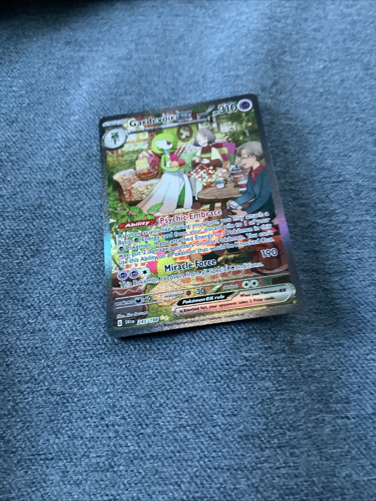 Gardevoir EX Special Illustration Card 245/198 Scarlet Violet Base Set