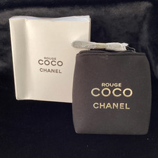 NIB Coco Chanel Rouge GWP Lipstick Case Pouch Spring 2025 Mini Wallet Black