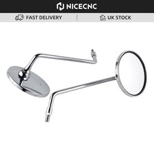 Vintage Mirror Set For Honda CB350F0-F1 350 FOUR 1972-1974 CB500K2 500 FOUR 1973