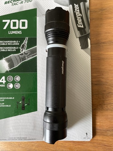 Linterna LED recargable Energizer TAC-R 700 + cable incluido (4 modos) - Imagen 3 de 10
