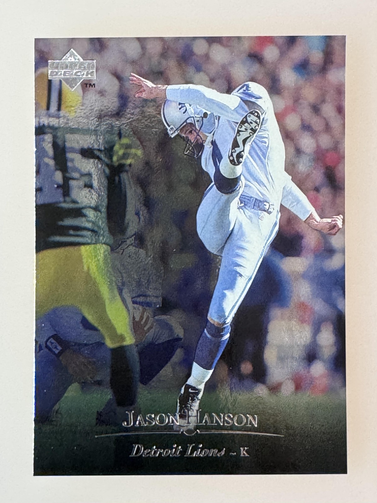 1996 Upper Deck Silver Collection #190 Jason Hanson