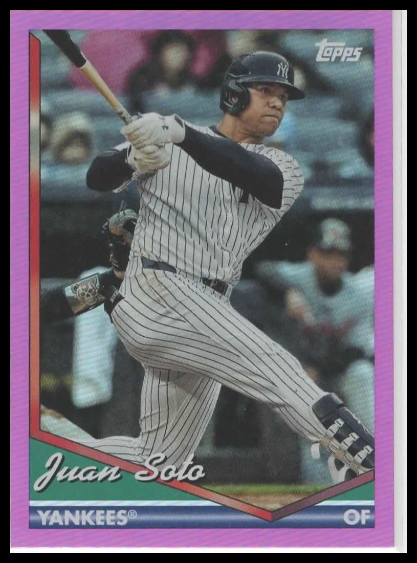 2024 Topps Archives #289 Juan Soto Pink Foilboard