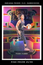 Tyasha Harris | 2024 Select WNBA #31 | Pink Prizm /99 | Indiana Fever