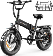 X-hunterstpro Electric Bike For Adults1800w1400w Peak 20fat Tire Foldable