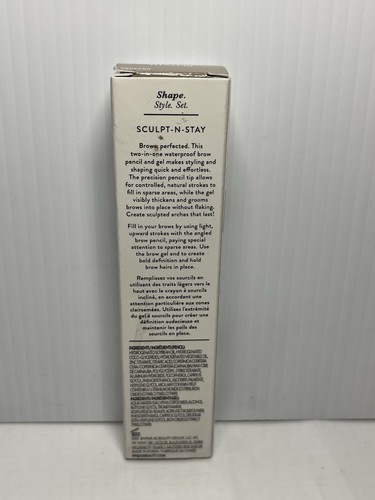LAURA GELLER NEW YORK Sculpt-n-Stay Waterproof Brow Pencil & Gel- Blonde - Picture 4 of 5