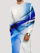 Men'S Ethnic African-Inspired Suit Set - XL to 6XL Sizes, Handmade Totem Print L