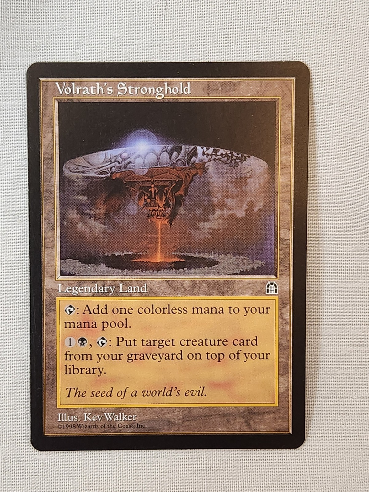 ヴォルラスの要塞 とおまけ MTG STH ヴォルラスの要塞 3枚