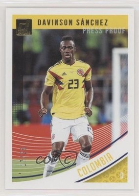 2018-19 Panini Donruss Press Proof Canvas 17/25 Davinson Sanchez #113 5jq