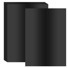11.7x8.3" Hot Stamping Foil Paper Sheet, 40 Sheets A4, Black