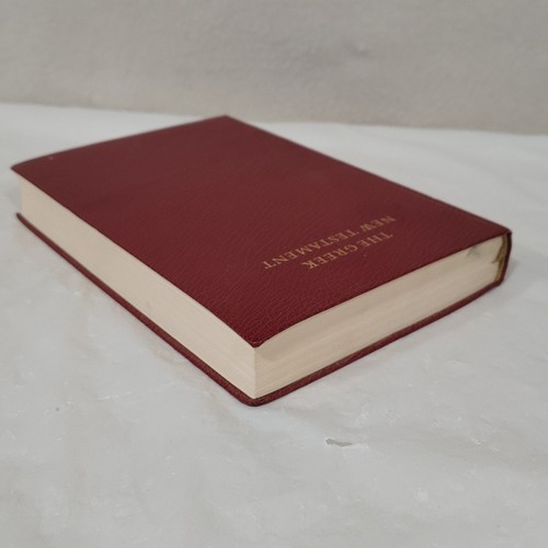 The Greek New Testament 1983 Leathersoft Cover 3rd Ed United Bible Societies - Picture 5 of 16