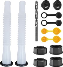 Gas Can Spout Replacement Kit, Gas Can Nozzle Replacement 2 Kit-White All gask