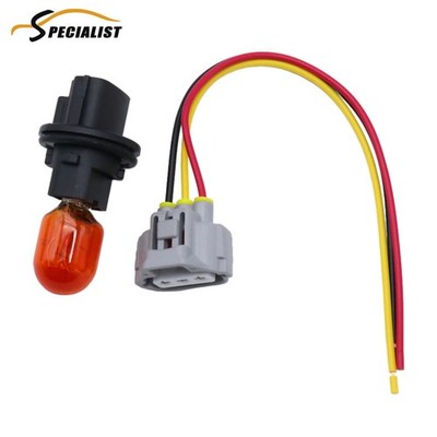 1pc Turn Signal Light Socket＆Bulb＆Connector For Toyota Highlander  Avalon Tacoma