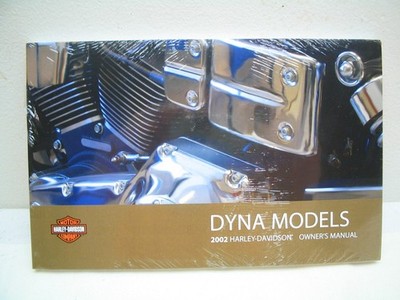 2002 Harley Davidson Owner's Manual - Dyna Models - 99467-02 - BRAND NEW