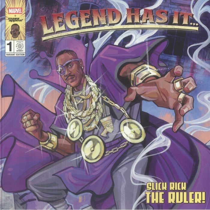 SLICK RICK - Victory (Marvel Comic Edition) - PURPLE MARBLED VINYL LP