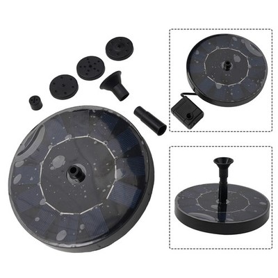 Solar Swimmingpool Fountain Floating Pump Water Feature Garden Bird Bath