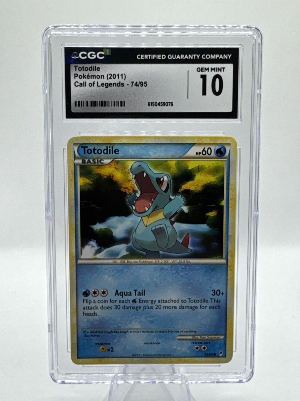 Totodile 74/95 Call of Legends Regular