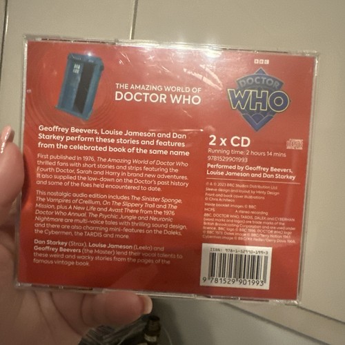 Doctor Who The Amazing World Of Audio Annual CD x2 Dan Starkey - Picture 2 of 4