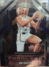 2025 Panini Prizm WNBA - Fearless Kiki Iriafen #8 (RC)