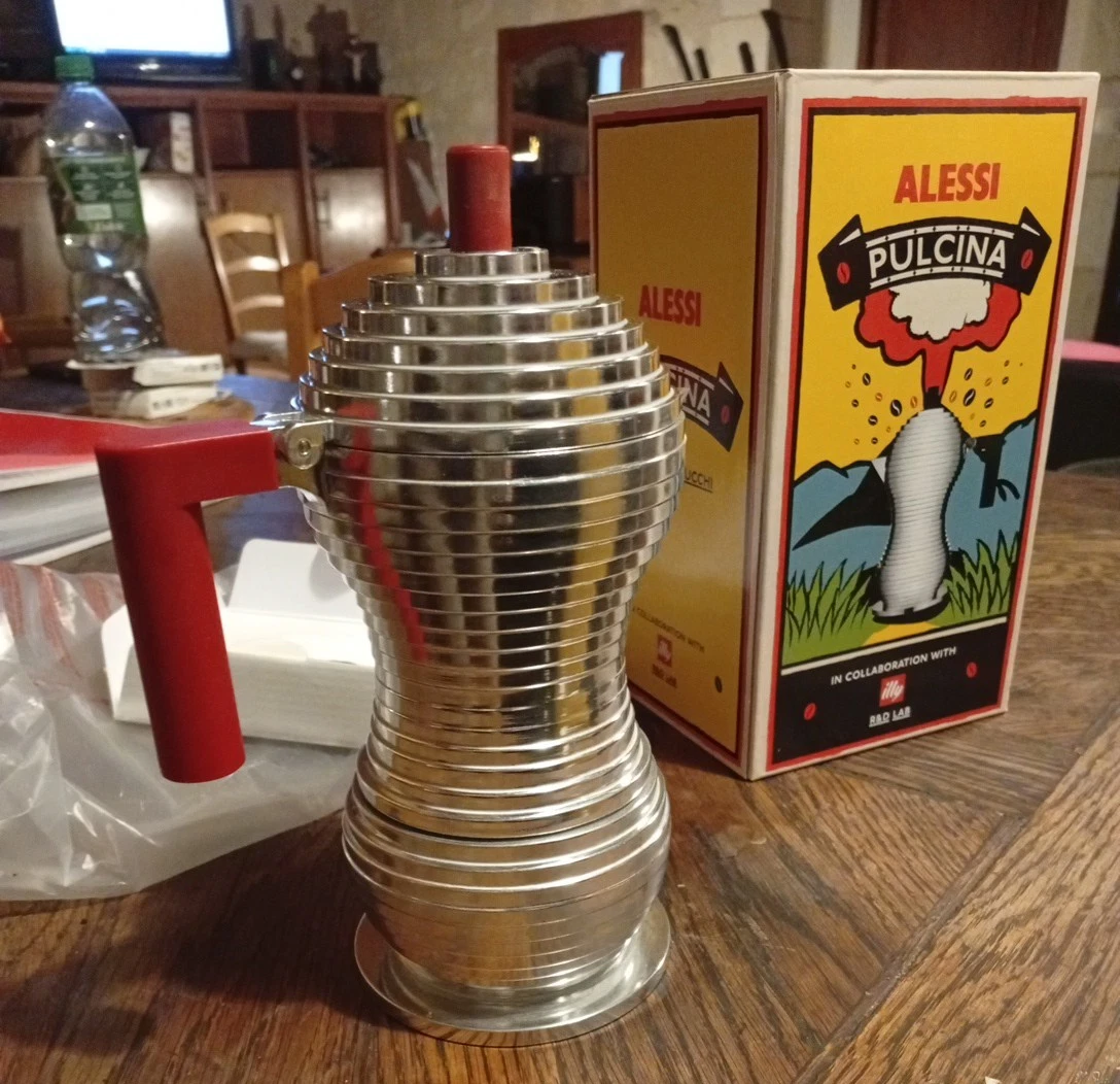 Aldo Rossi - Alessi - Cafetière expresso - La Cupola 9095