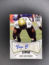 2021 Leaf Draft - Autographs Dayo Odeyingbo #BA-DO1 (AU, RC)