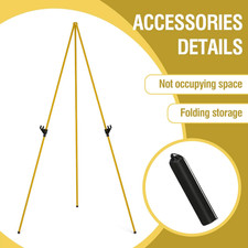 2 Sturdy Display Easel Stand for Wedding Instant Tripod Portable Floor Easel 63"