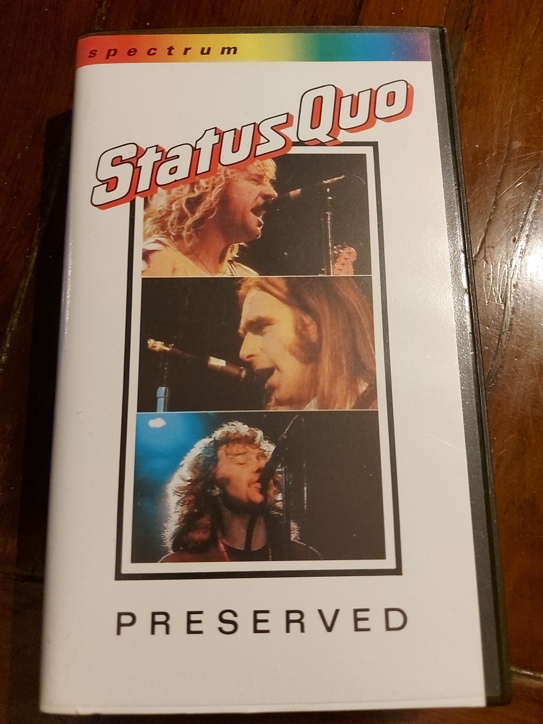 STATUS QUO Preserved Vhs Music video Cassette 1984