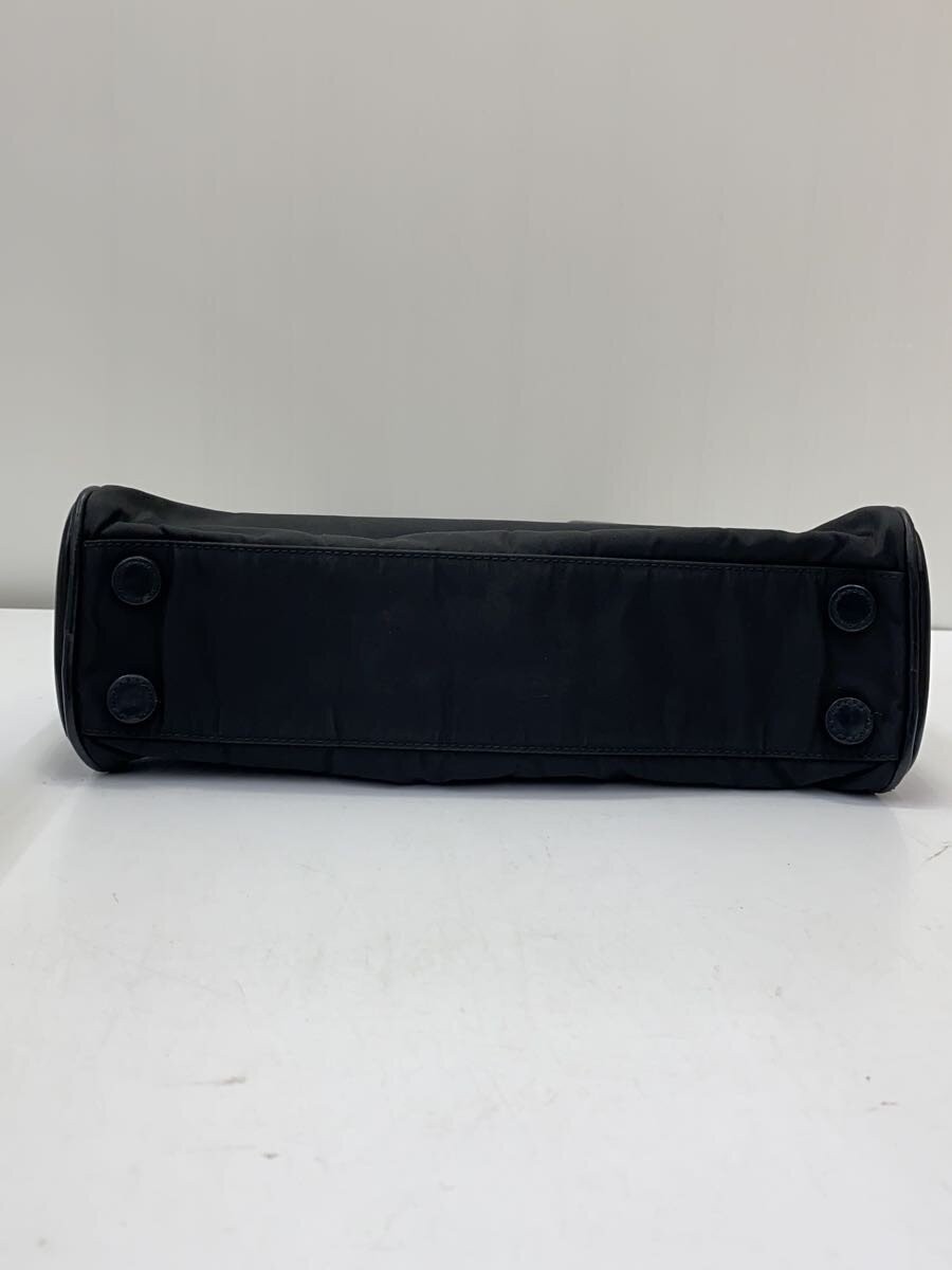 Authentic PRADA Handbag Black Solid JAPAN - image 4