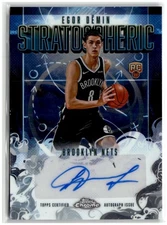 2025-26 Topps Chrome #SMR-ED Egor Demin Stratoperic Signatures RC R12478