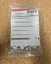 ABB KXT4F-3PC FRONT TERMINALS *NEW SEALED IN BAG*