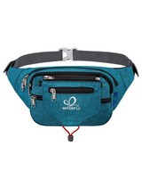 Damen Herren Bauchtasche Sport HüFttasche Nylon Outdoor Laufen Radfahren 39Cm