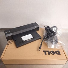 Dell E-Port Plus USB 3.0 PR02X Replicator with Genuine Dell Power Adapter