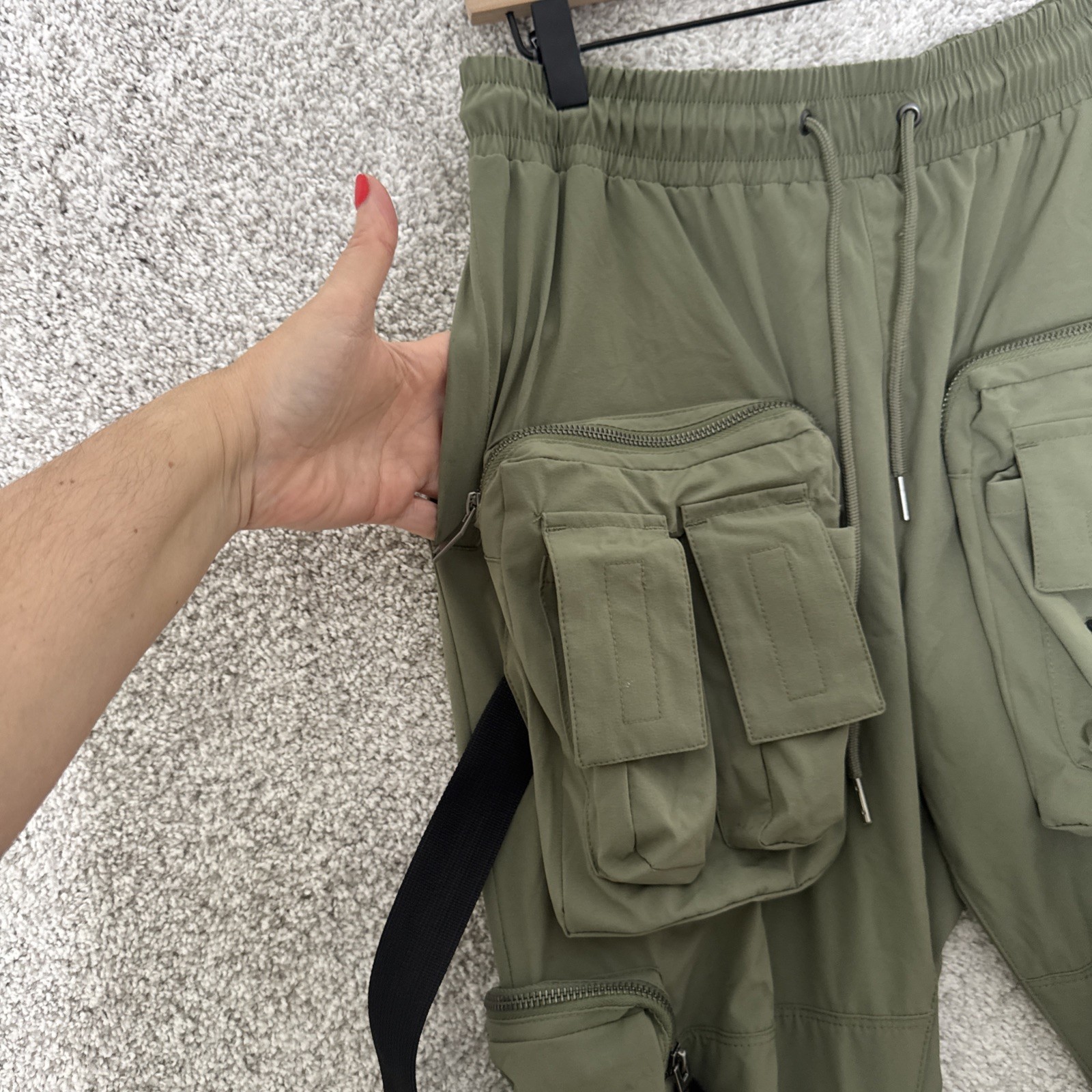 Life Code Progressive Pants Mens Medium Cargo Str… - image 2