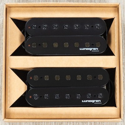 Lundgren The Anomaly 7 Per Nilsson 7-String Humbucker Guitar Pickup Set, Black