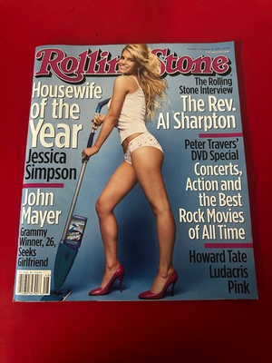#ad Rolling Stone Magazine Nov 27 2003 Issue 936 Jessica Simpson Cover $6.39