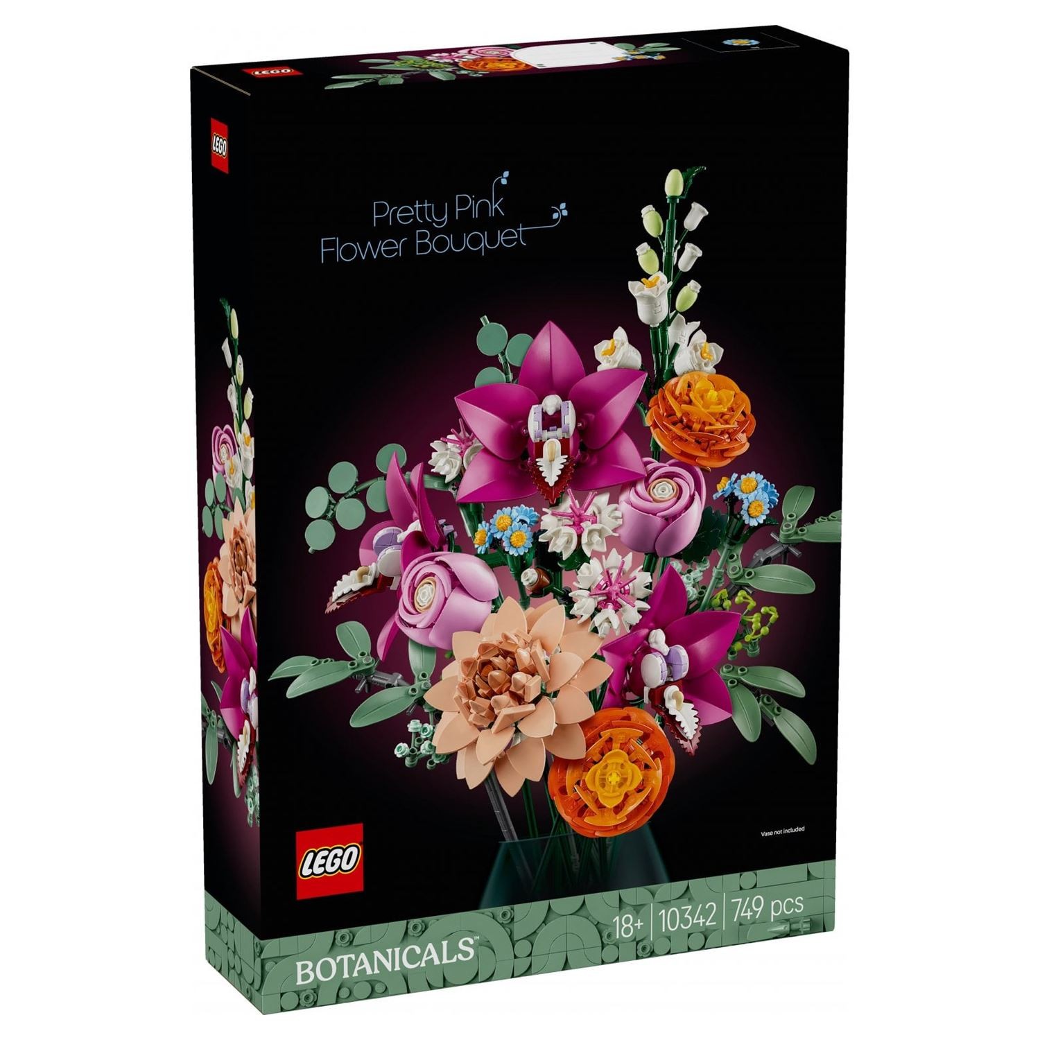 Lego Botanicals Men's Pink Flower Bouquet - Image 7