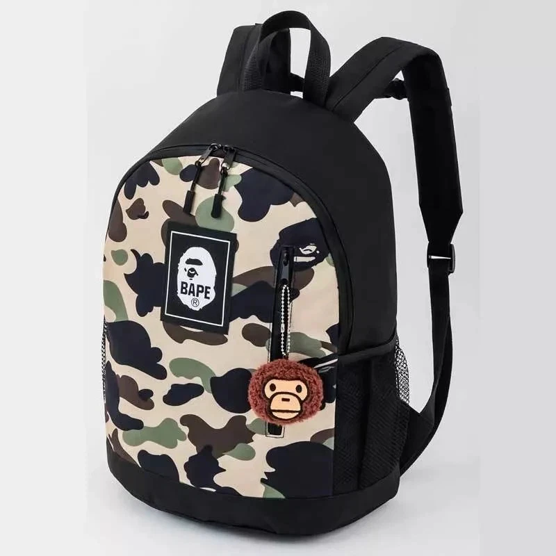 A Bathing Ape Backpack Black Bags for Men for sale | eBay