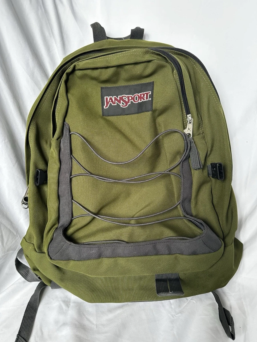 green jansport backpacks sale Big Student - Cargo with padded and adjustable straps that contour perfectly to the shoulders and reduce pressure JanSport Backpack Dark Green Ultralight