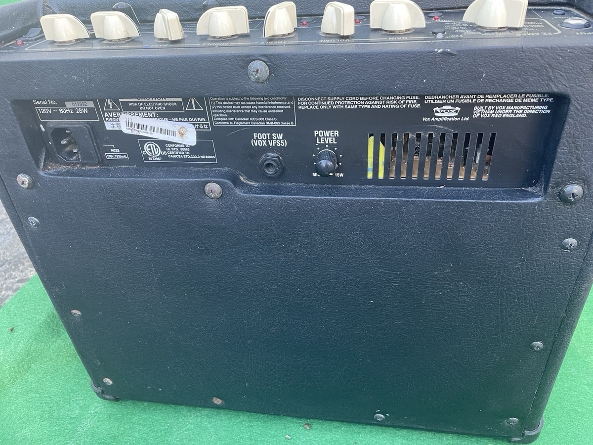 Vox VT15 15 watt Guitar Amp for sale online | eBay