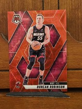 2024-25 Panini Mosaic #24 Duncan Robinson Red Scope /75