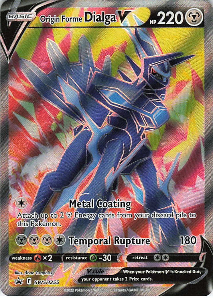 Origin Forme Dialga V Holo Promo SWSH: Sword & Shield Promo Cards SWSH255 MP
