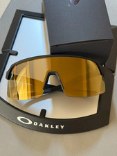 Oakley Sutro Lite Matte Poseidon OO9463 Black Frame W/ PRIZM Gold Lens