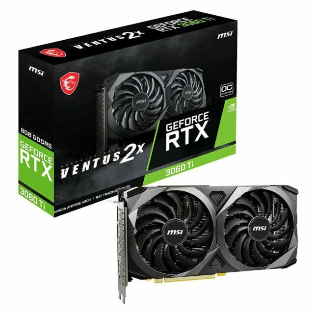 MSI GeForce RTX 3060 Ti VENTUS 2X 8G OCV1 LHR | eBay